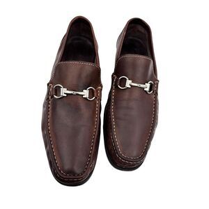 Sandro moccoloni leather loafers